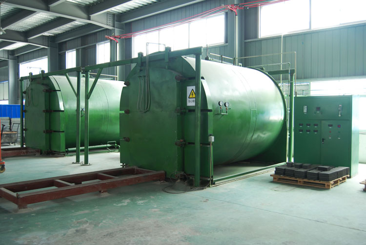 Four sets of 2.6m3 nitriding furnace